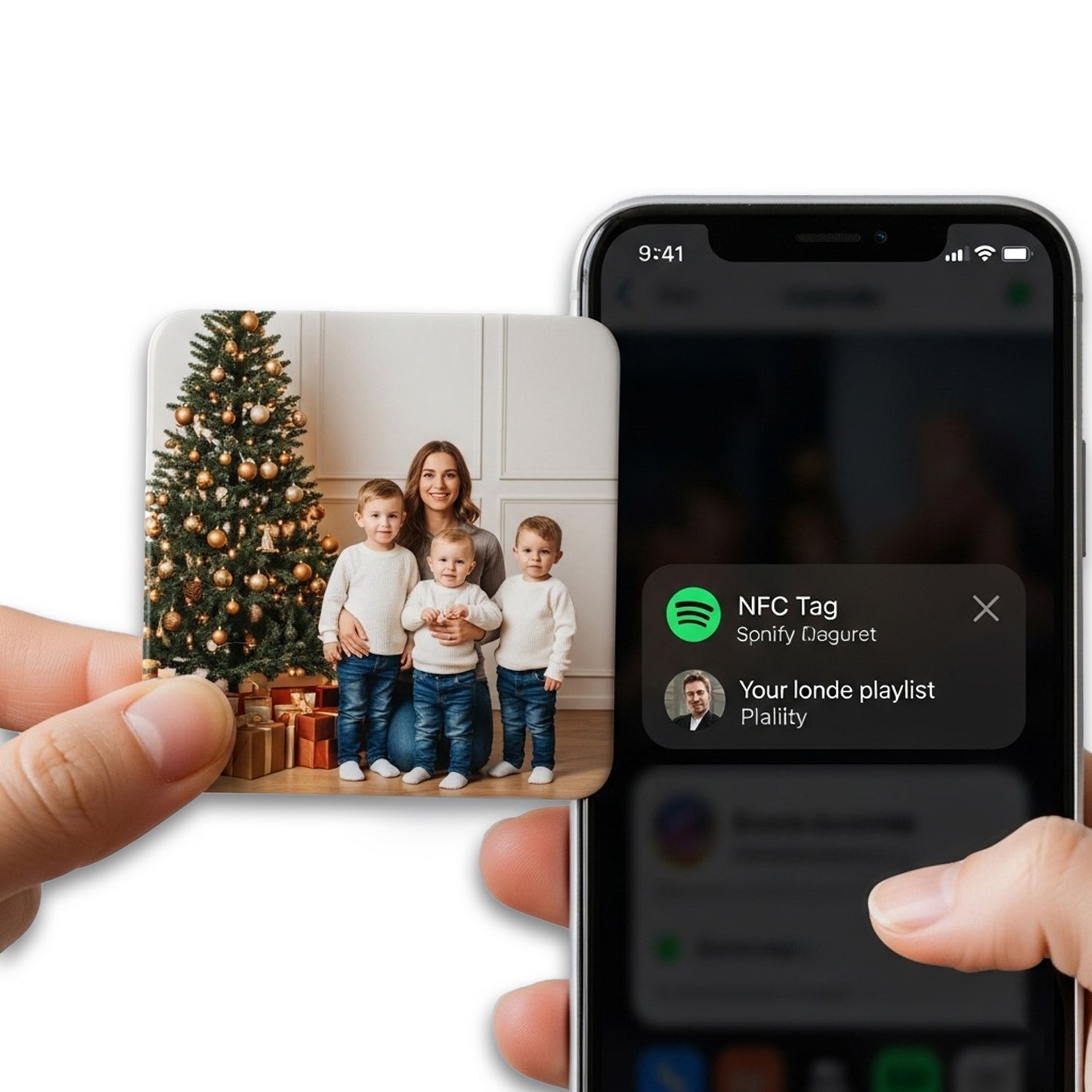NFC Custom Photo Magnets